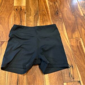 Athleta girl black Athletic Shorts size large